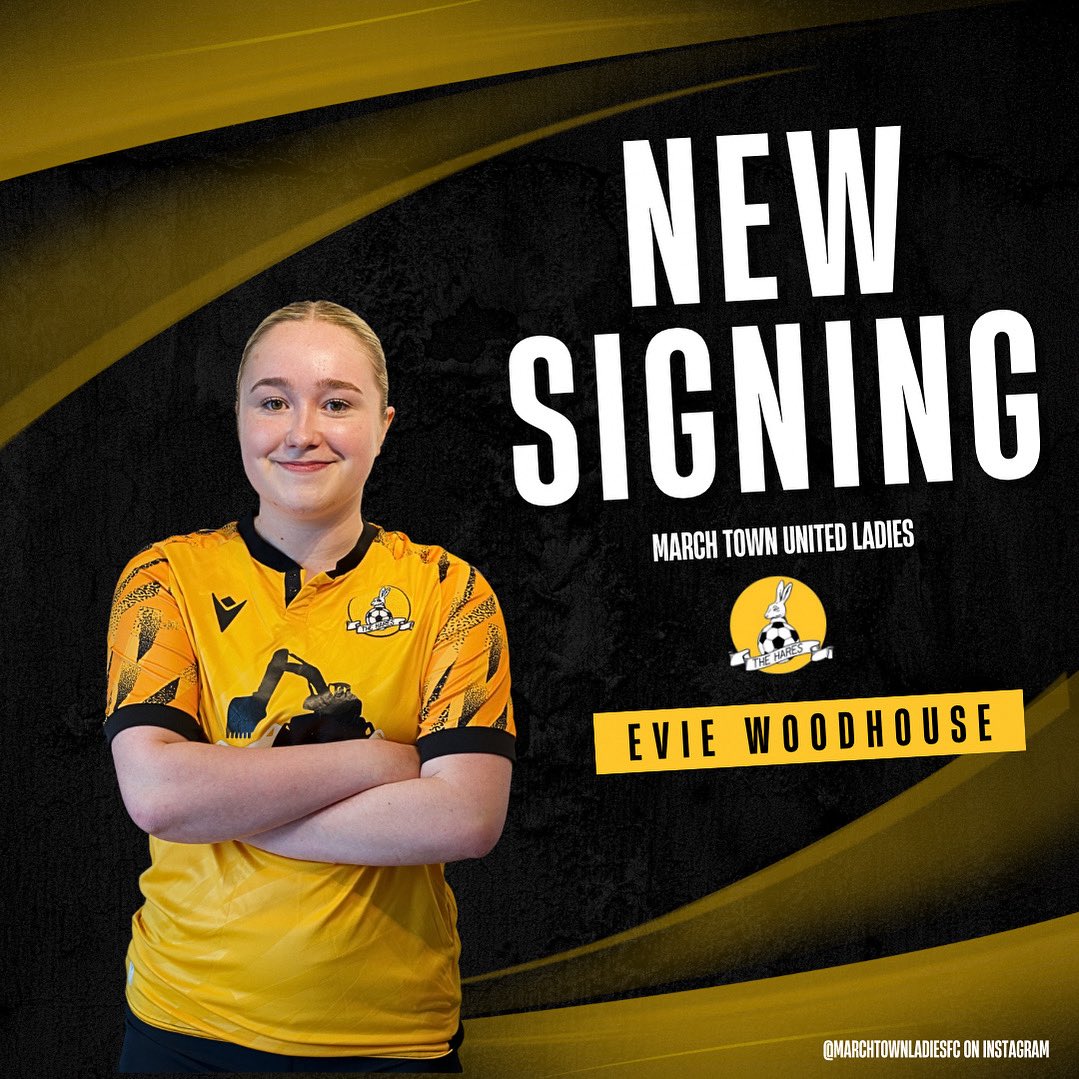 NEW SIGNING ✍🏼 

Evie Woodhouse joins The Hares ahead of the 25/26 season. 👏🏼

Welcome, Evie 🤝🏼 #UpTheHares