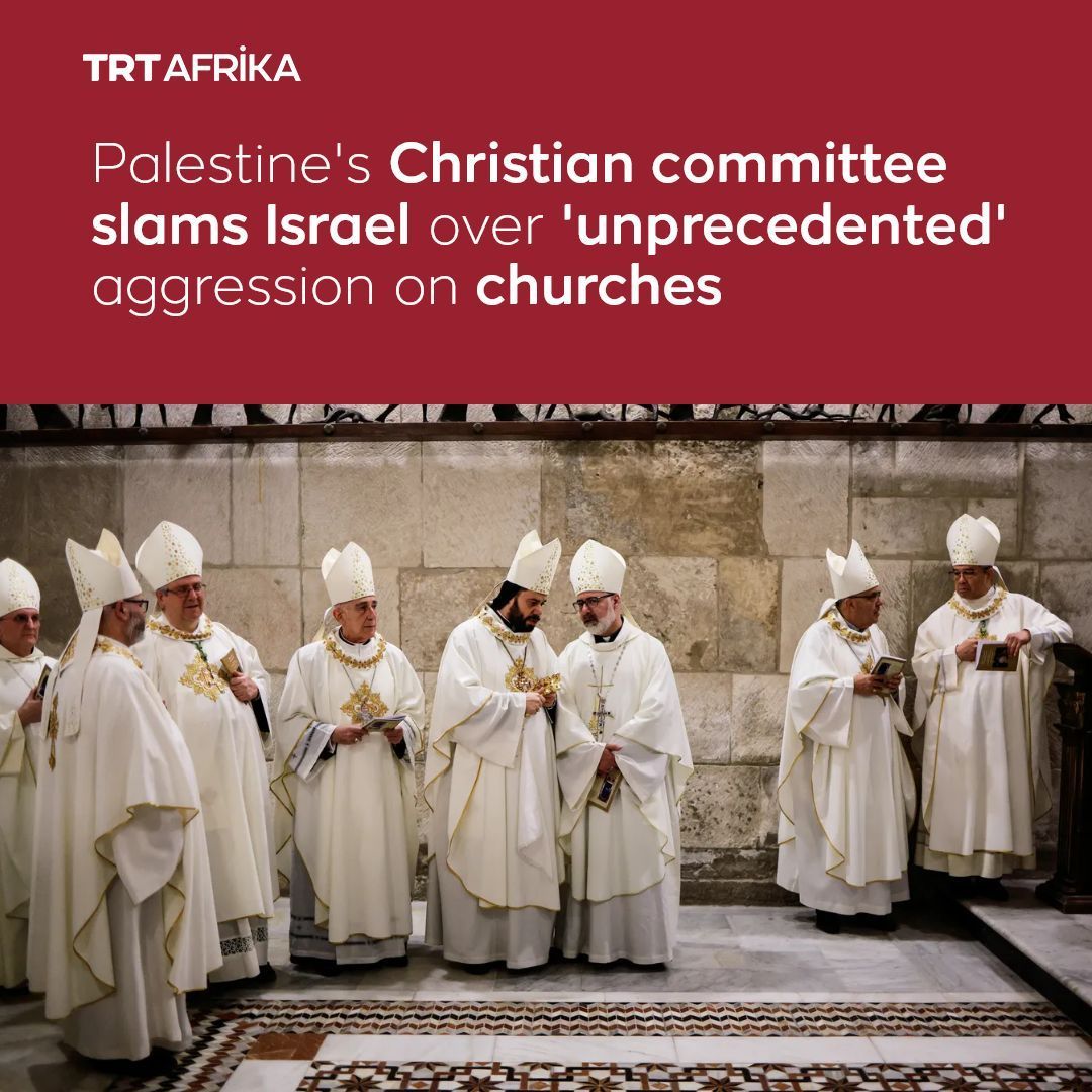 Israel's "unprecedented" assault on churches in the occupied Palestinian territory is part of a systematic campaign to eradicate the Christian presence, the Higher Presidential Committee of Church Affairs in Palestine says, as Tel Aviv's genocidal war against Palestinians
