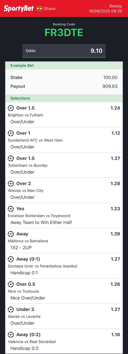 betplug1's tweet photo. 10 Odds 🔥🔥🔥🔥🔥🔥🔥
FR3DTE
GOOD LUCK 🍀 https://t.co/J32Hq0a5o0