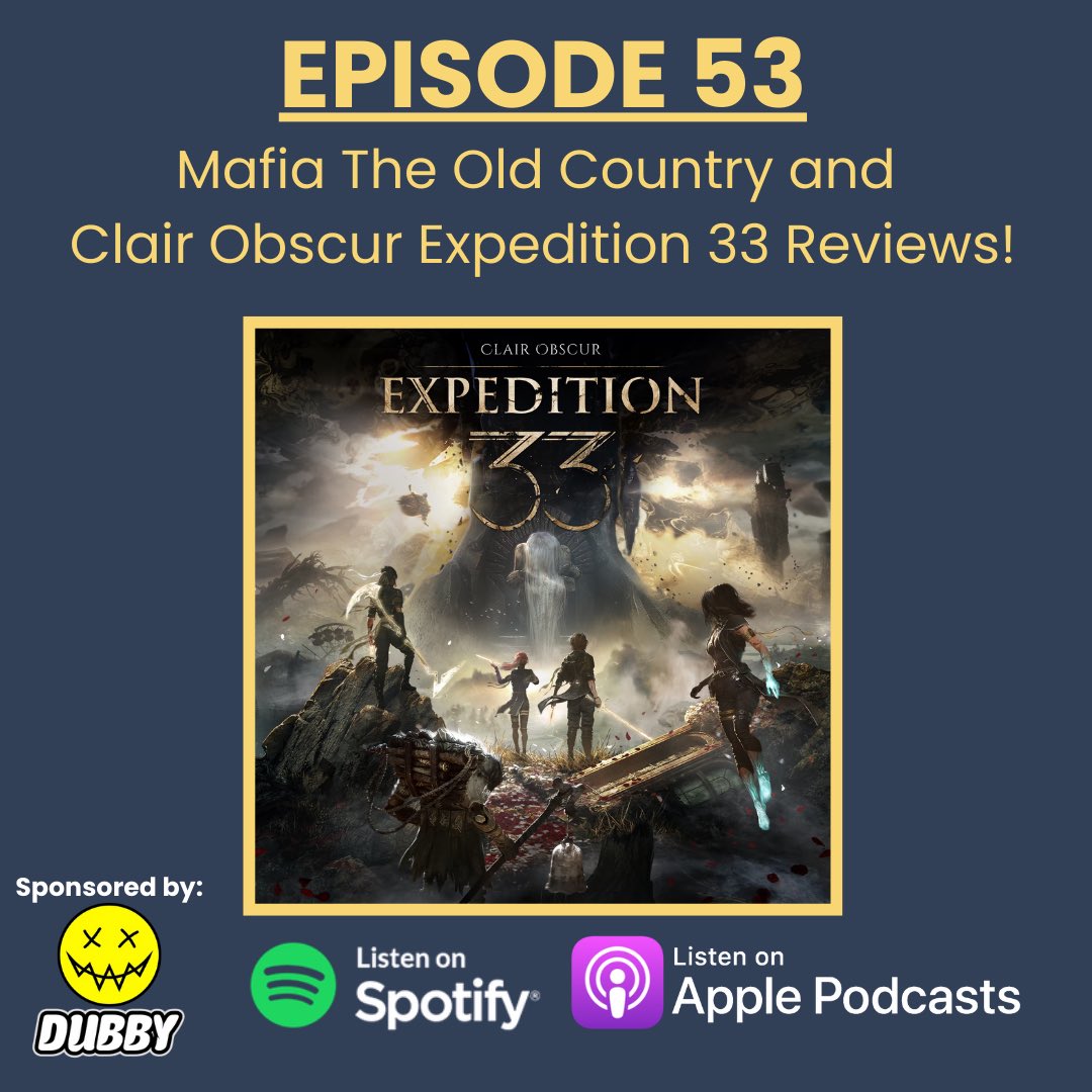 thelngpod's tweet photo. 🎙️ The Late Night Gamer Podcast — Ep. 53 is here!

We review:
🕵️‍♂️ Mafia: The Old Country
🎨 Clair Obscur: Expedition 33

Full thoughts &amp; verdicts in the latest episode ⬇️
#MafiaTheOldCountry #ClairObscurExpedition33 #GamingPodcast #GameReview https://t.co/6cNwqCRg2g