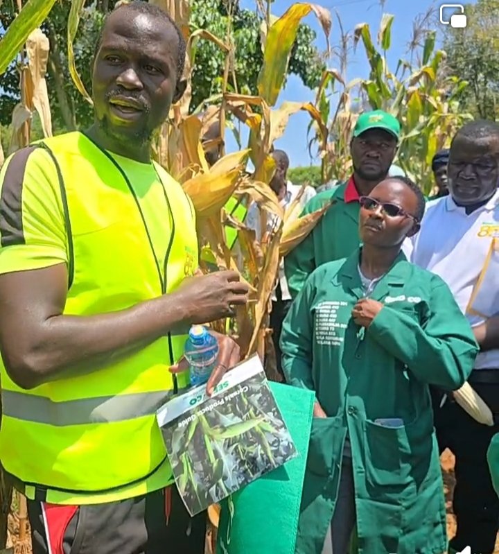 Proud moment as our Founder George Osoya joins @SeedCoGroup project! Through Kick 4 A Better Life, we blend football &amp; agribusiness—helping youth earn for school needs &amp; learn sustainability. 🌍💚

#Sports4Agribusiness #SeedCo #YouthEmpowerment