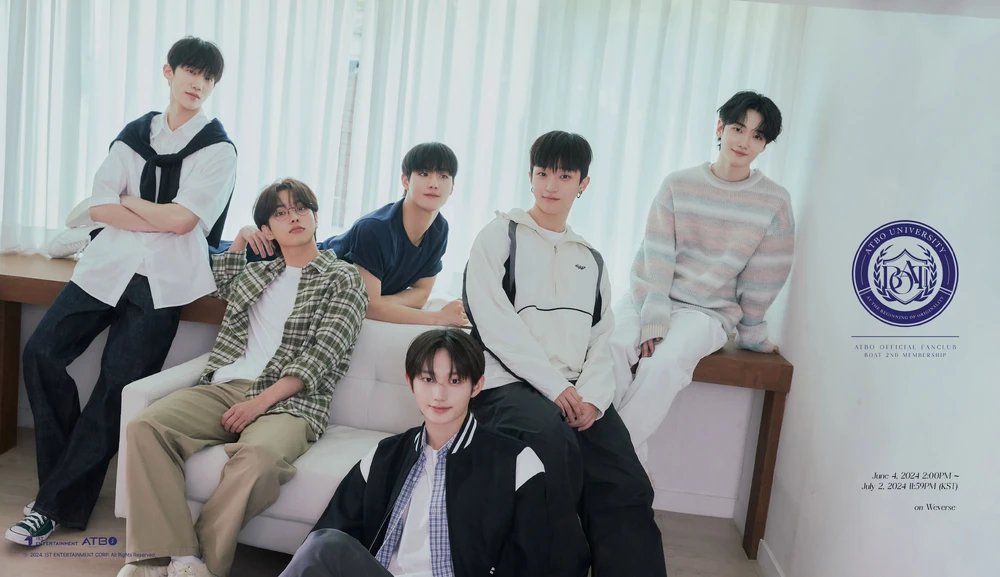 ATBO_FANCAMS's tweet photo. 627 days have passed since ATBO's latest release.
Let's make them go viral so IST gives them a comeback.

#ATBO #에이티비오 #BOAT #보트 #OhJunseok #오준석 #RyuJunmin #류준민 #BaeHyunjun #배현준 #JeongSeunghwan #정승환 #KimYeonkyu #김연규 #WonBin #원빈

https://t.co/VPRKqIxajV https://t.co/p4FyXB3sJt