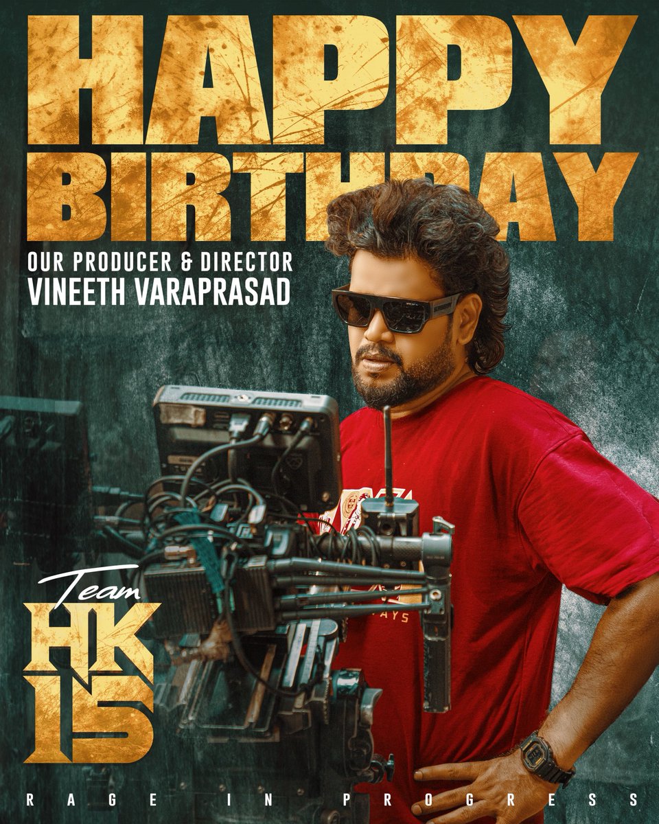 Harish Kalyan (@iamharishkalyan) on Twitter photo Wishing you a very happy birthday dear brother @vineethvarapra1 โค๏ธ
From day one of #HK15 your passion, energy and hard work has stayed the same every single day. I have found a brother for life & Im sure youโre destined to reach the top. Canโt wait for everyone to witness the Wishing you a very happy birthday dear brother @vineethvarapra1 โค๏ธ
From day one of #HK15 your passion, energy and hard work has stayed the same every single day. I have found a brother for life & Im sure youโre destined to reach the top. Canโt wait for everyone to witness the