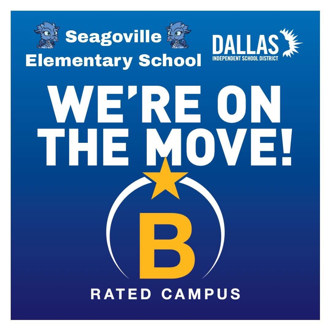 The accountability ratings were released today and we are now a B campus!!! Our staff and students worked so hard and we are  so proud of them!!