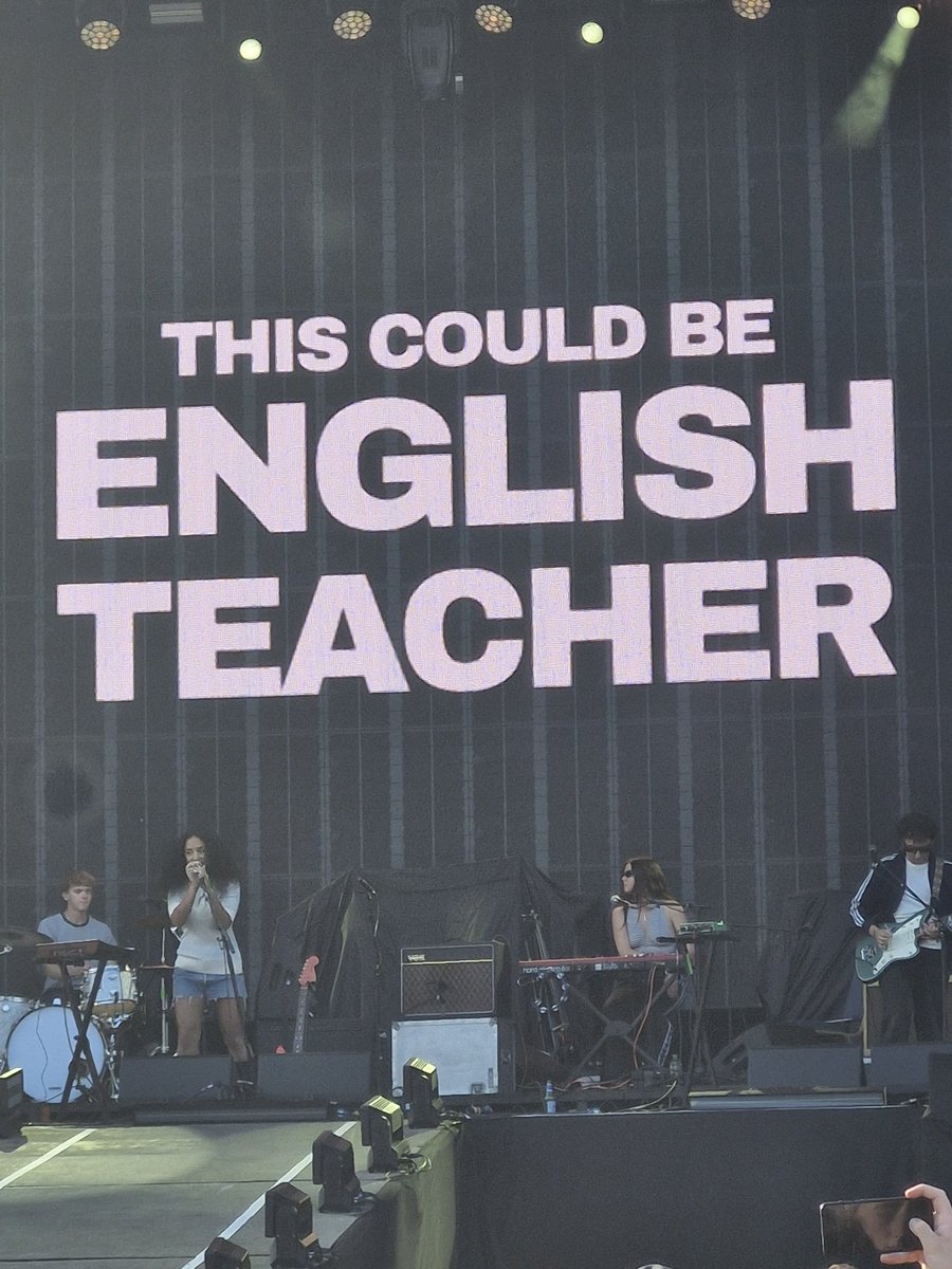 AlisonJSmith70's tweet photo. Great sets at Wythenshawe Park from @fontainesdublin @MurderCapital_ @Englishteac_her @KNEECAPCEOL 🫶🇮🇪🇵🇸 https://t.co/szPyXIODBH