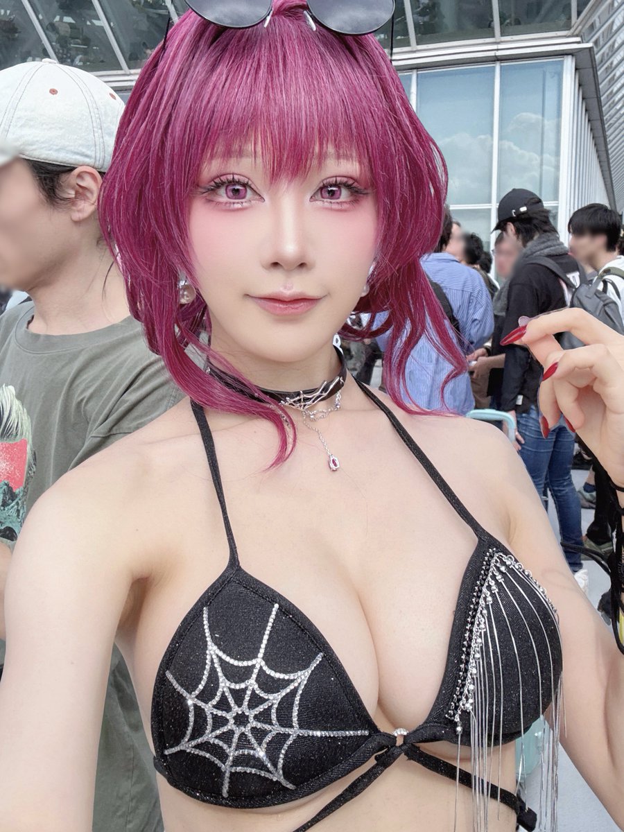 aqua_cosplay's tweet photo. カフカ🕸️
#C106コスプレ #C106 https://t.co/LVkcGfODTr