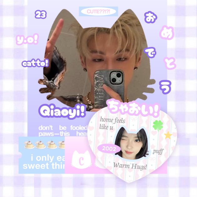 woochahjo's tweet photo. @Qiaoyiu Take a bite of your birthday cake to celebrate the day that only happens once a year, and remember to be grateful for it. I hope you’re always happy, as there’s more in life to acknowledge. Happy birthday, noona, you still have a long way ahead. https://t.co/jFGj3TbUX1