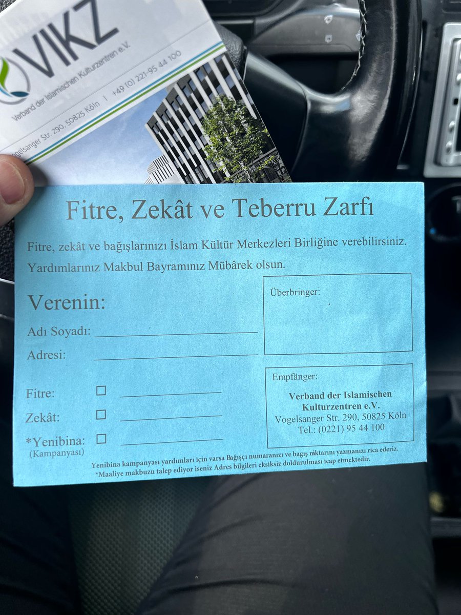 🚨Süleymancılar Almanya Köln'deki yeni merkez binalarının yapımı için halktan böyle para topluyor!

▪️Alihan Kuriş ve yönetimine verilen paralar FETÖ'ye ve Türkiye düşmanı yabancı istihbarat faaliyetlerine gidiyor!

▪️Süleymancılar Almanya'da FETÖ'yle ortak faaliyet yürütüyor!