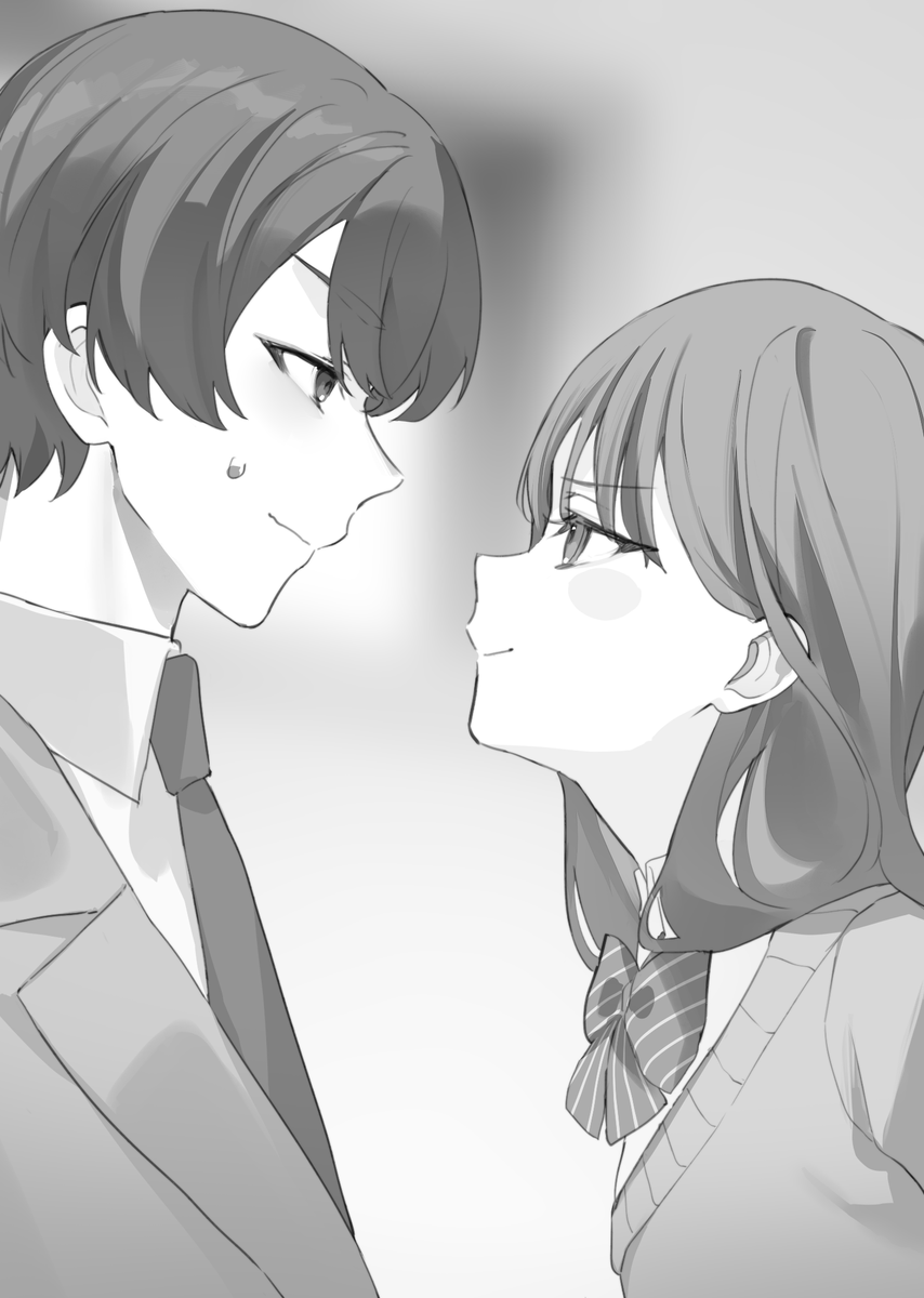 sawatari_kazami's tweet photo. ――ところで私、この制服似合ってます？

――に、似合ってるからちょっと離れて…… https://t.co/L06A9SYqsf