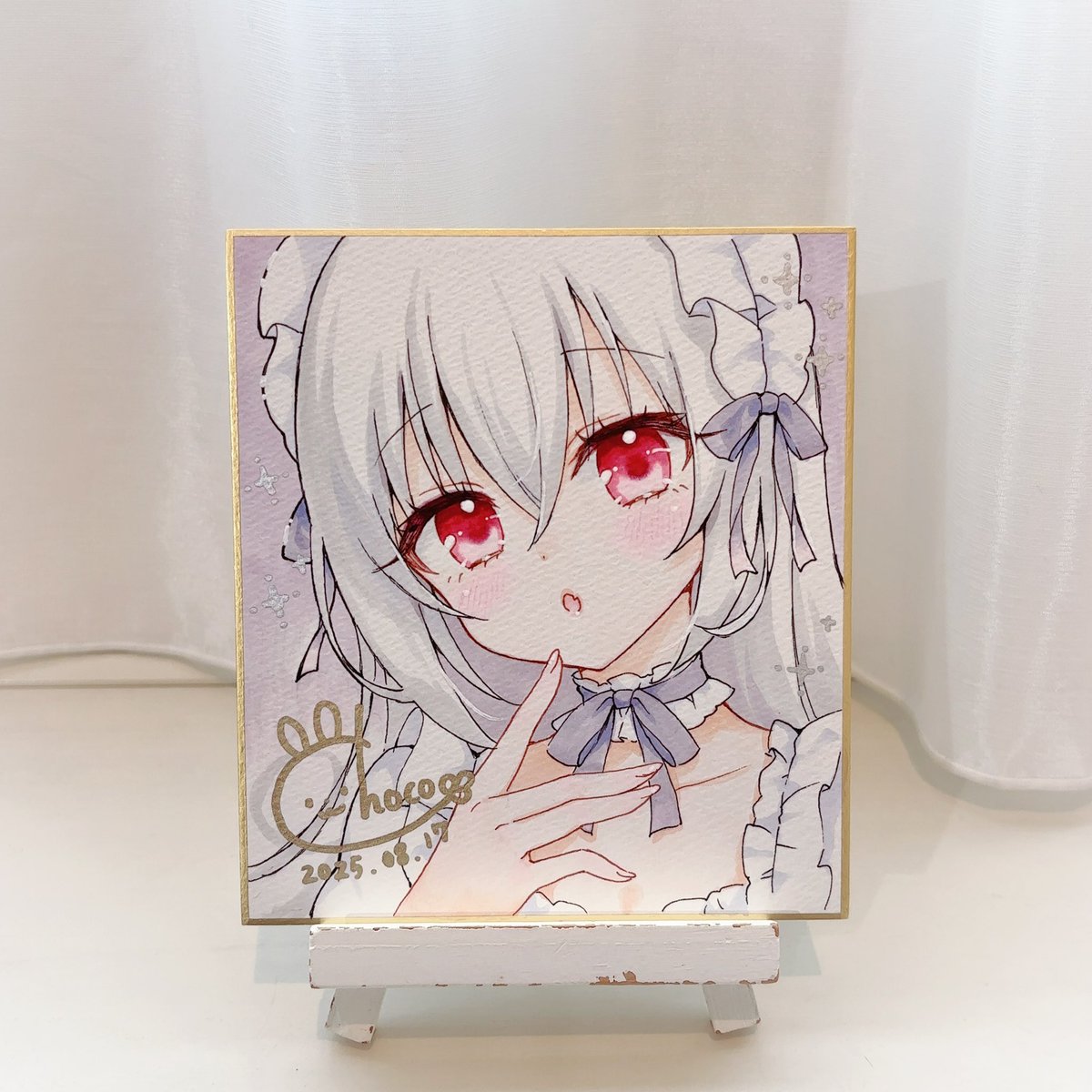 【箔押し、レア結菜】ミニ色紙俺の嫁BOX３枚組 カードキャプターさくら ミニ色紙 箔押し レア 1枚(さくら＆知世