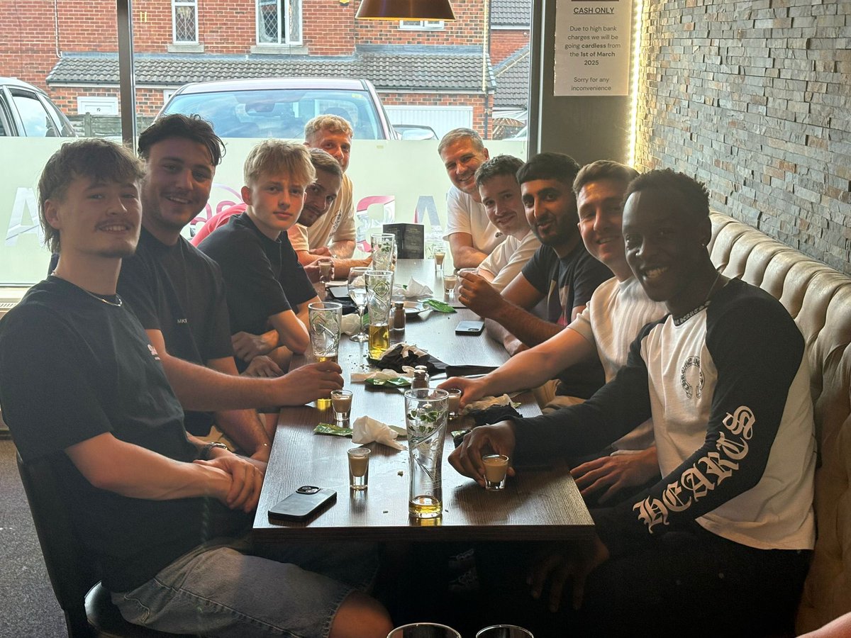 Send-off meal last night for one of our main men, <a href="/HenryCross_/">Henry Cross</a> as he heads off on his travels.

He leaves us as a Division 1 and Stanford Cup winner – a true servant to the club and a massive part of our journey.

Once Swilly, always Swilly 💙