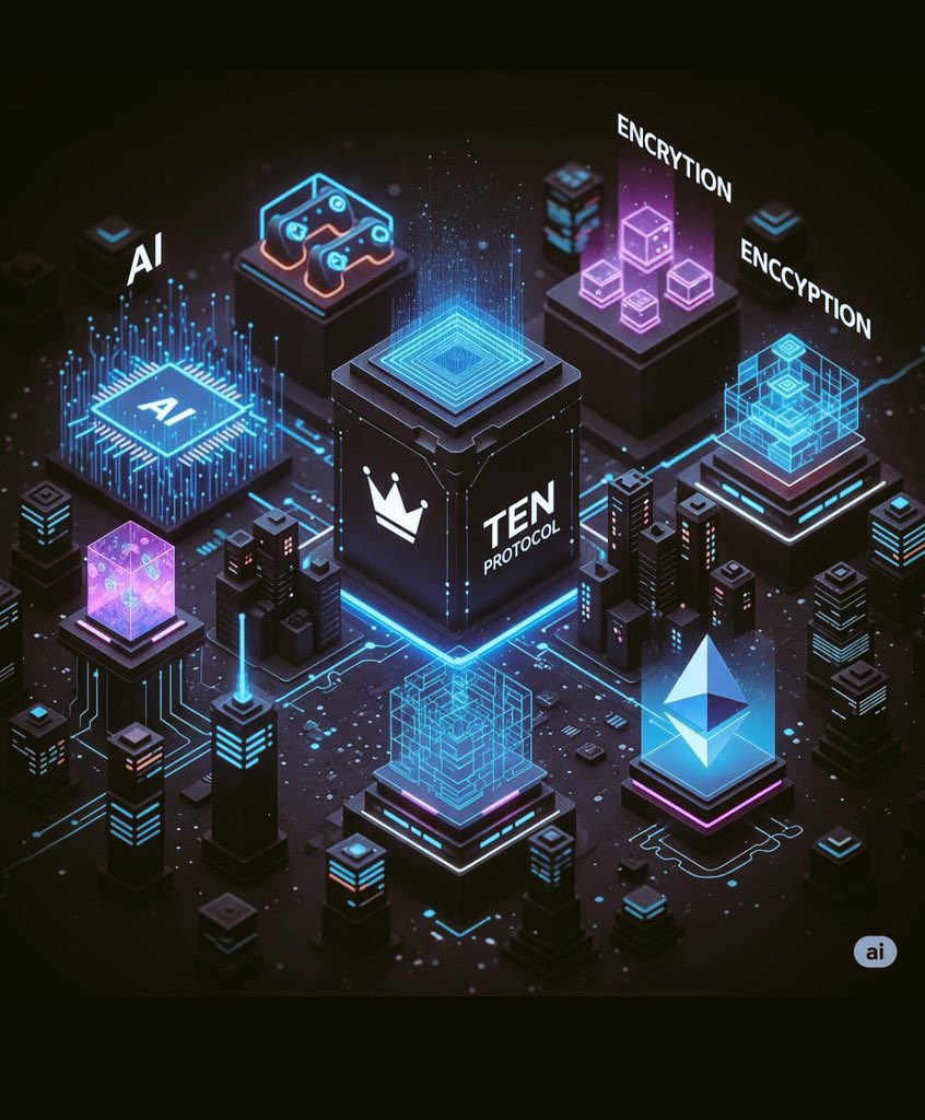 GM 
The first protocol to combine fair gaming, on-chain AI, and encrypted smart contracts into a single, unstoppable Layer-2 is <a href="/tenprotocol/">TEN (🔟/🔟)</a>.

You are finally in control of power, secrecy, and strategy with <a href="/tenprotocol/">TEN (🔟/🔟)</a> you choose what to reveal and when.
<a href="/cookiedotfun/">Cookie DAO 🍪</a>