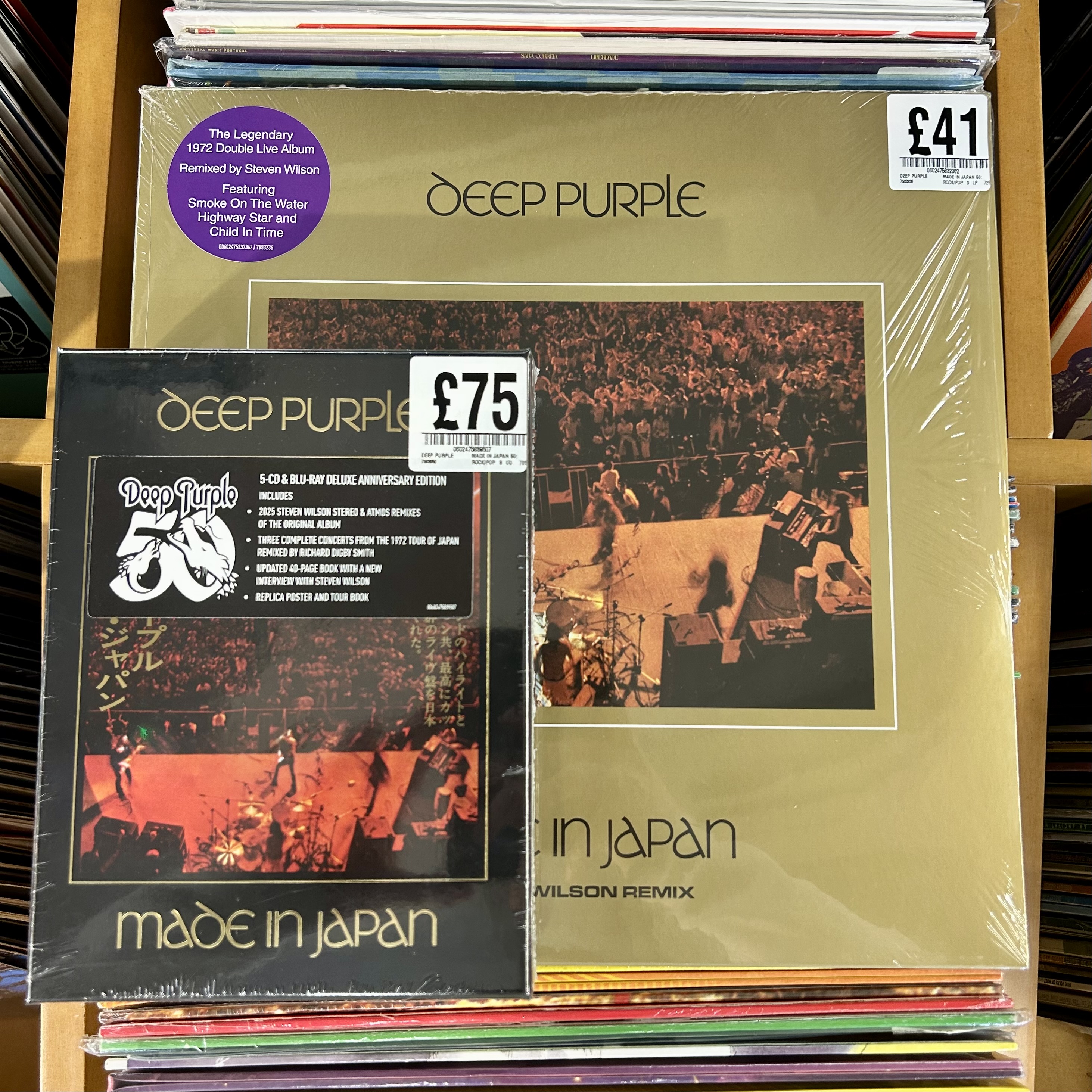 ☆新品☆DEEP PURPLE☆official live collection foppofficial on X: 