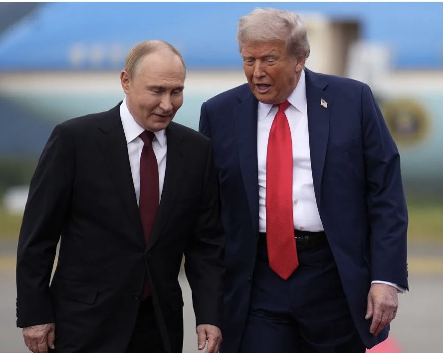 🔴 E ALLA FINE il cordiale incontro tra PUTIN e TRUMP è un’altra sonora batosta per la moribonda Unione Europea. 
🔴 BENE COSÌ!
#NoEuro #NoUnioneEuropea