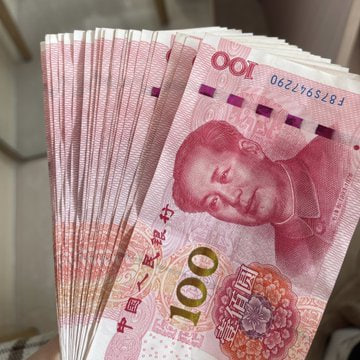 好久没有拿现金了，能每天都是这个收入就好了....
