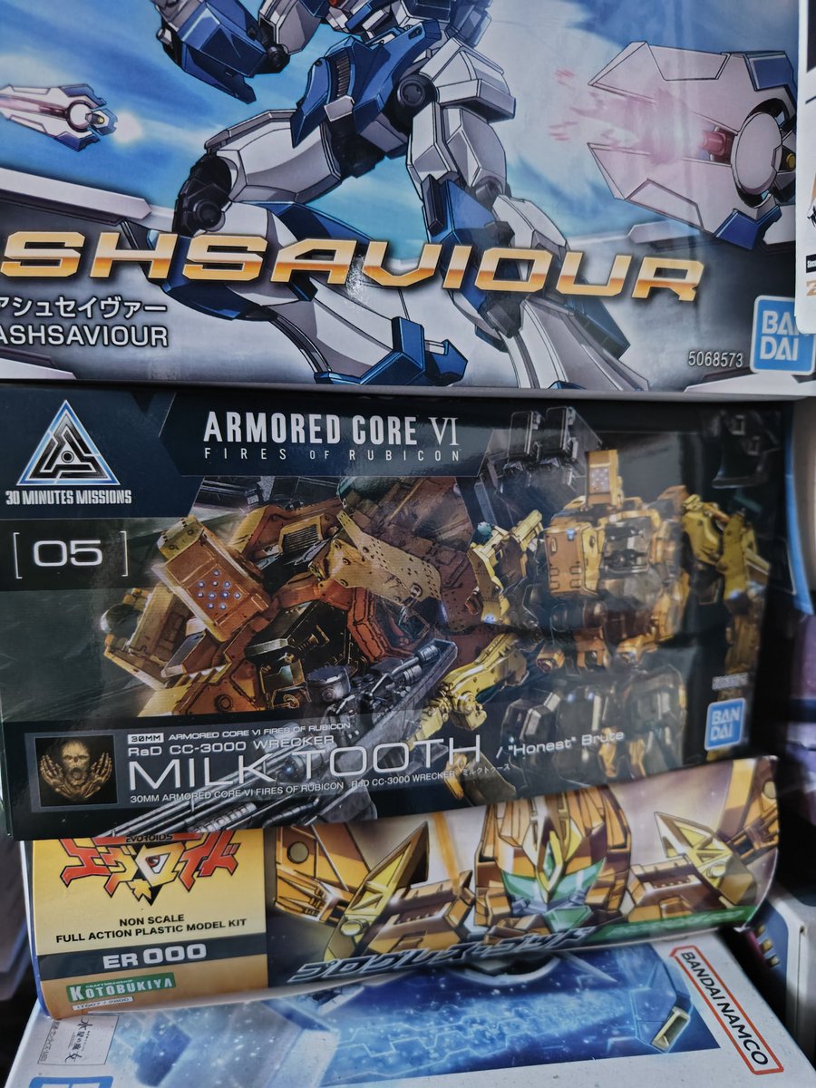 おい弟よ何故積みプラ山にこいつがいる(思わず叫んだ)