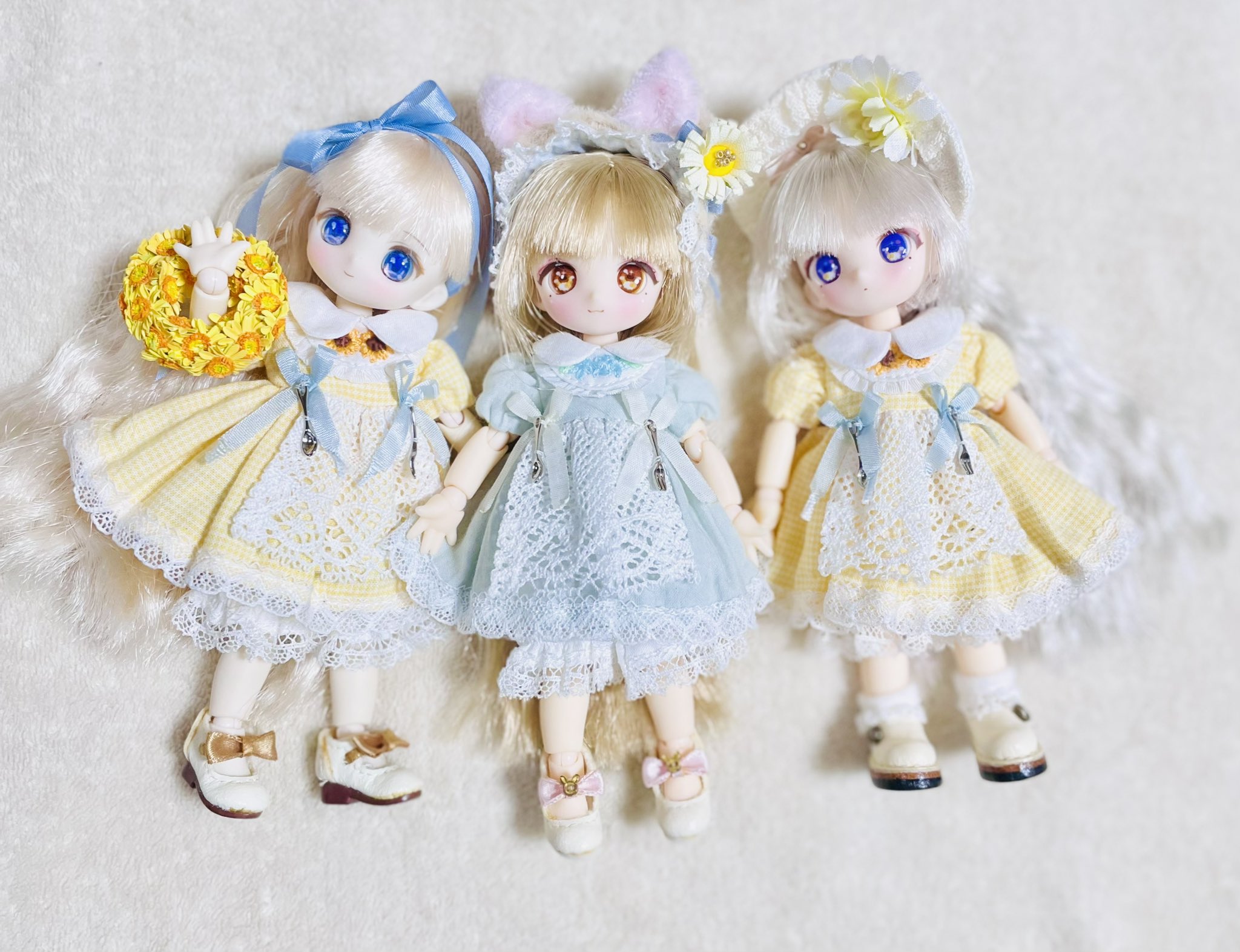 ももさん専用 2点 ドールチャーム ハンドメイド カントリードール