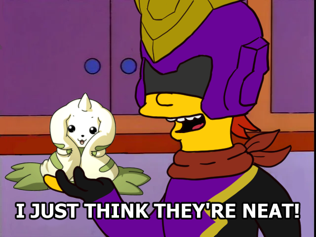 I love terriermon too much. I mean look at this little guy. He is adorable.