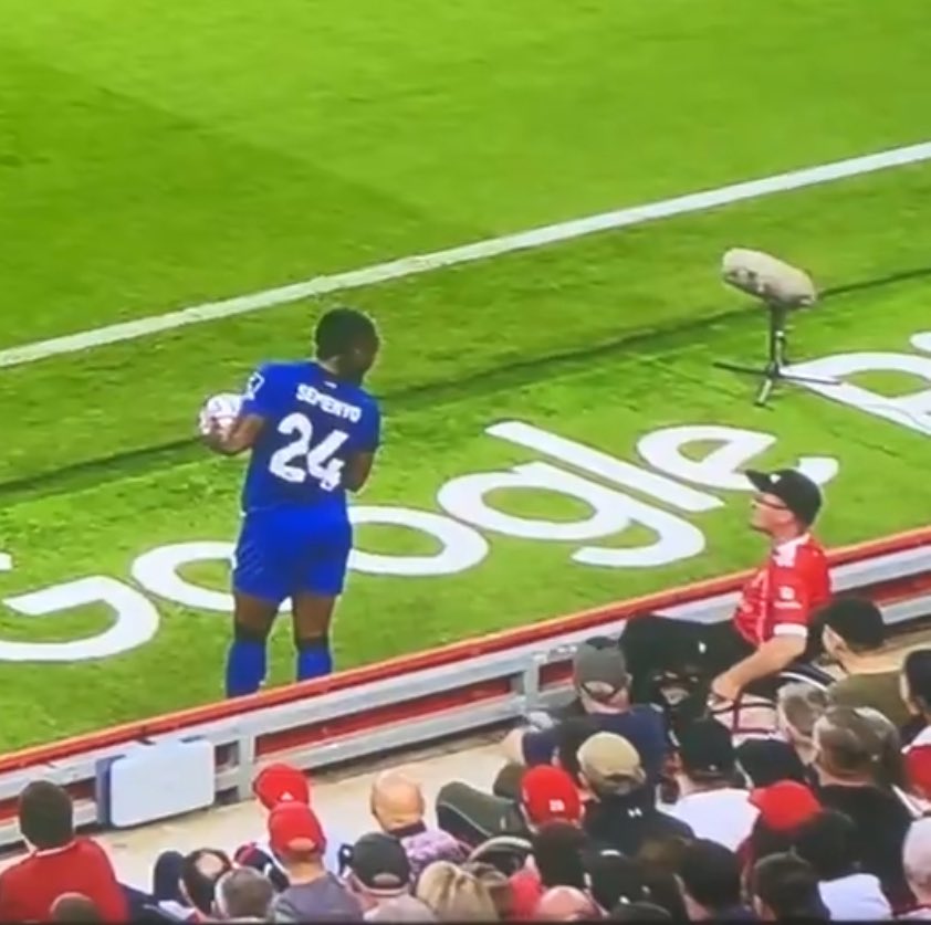 Semenyo is a better man than me, I'd have asked him to stand up and say it to my face 😜