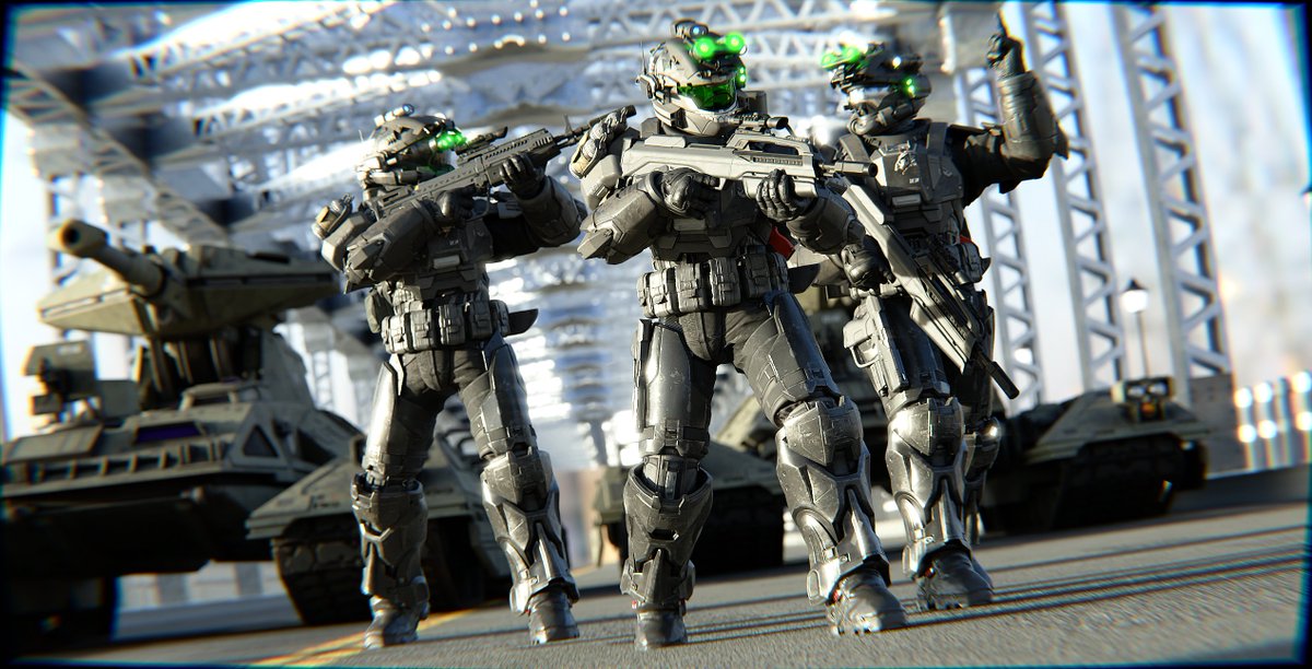 "Scorpions Move forward" 
#Halo 
#Haloinfinite 
#Halospotlight
#ODST 
#halofanart 
#blender 
#blender3d
