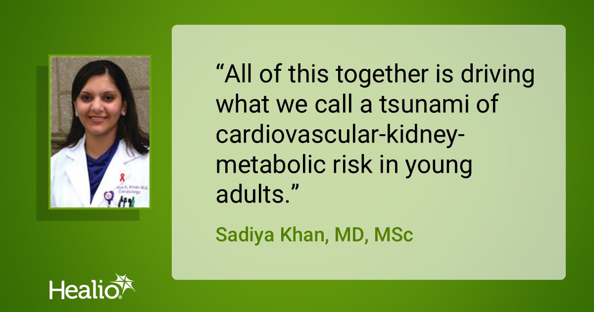 ⚠️Don’t miss our coverage of <a href="/HeartDocSadiya/">Sadiya Khan</a>’s presentation at #ASPC2025 on the early evaluation of cardiovascular risk among young adults: healio.com/news/cardiolog…
 
<a href="/ASPCardio/">ASPC</a> #CVprev