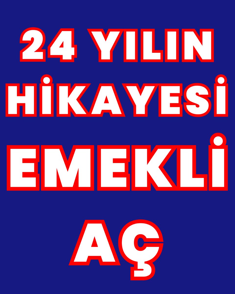 Emekli maaşı 16,881 tl 
Ev kiraları  20/25/30 bin tl 

Emekli  nasıl geçinecek ‼️

#EmekliBittiCanınaYetti
#5000KısmininCanınaTakEtti
Göztepe - Fenerbahçe Osimhen Kerem Özgür Özel Rusya Ukrayna Mansur Yavaş Putin Trump Sane Karagümrük Barış Alper