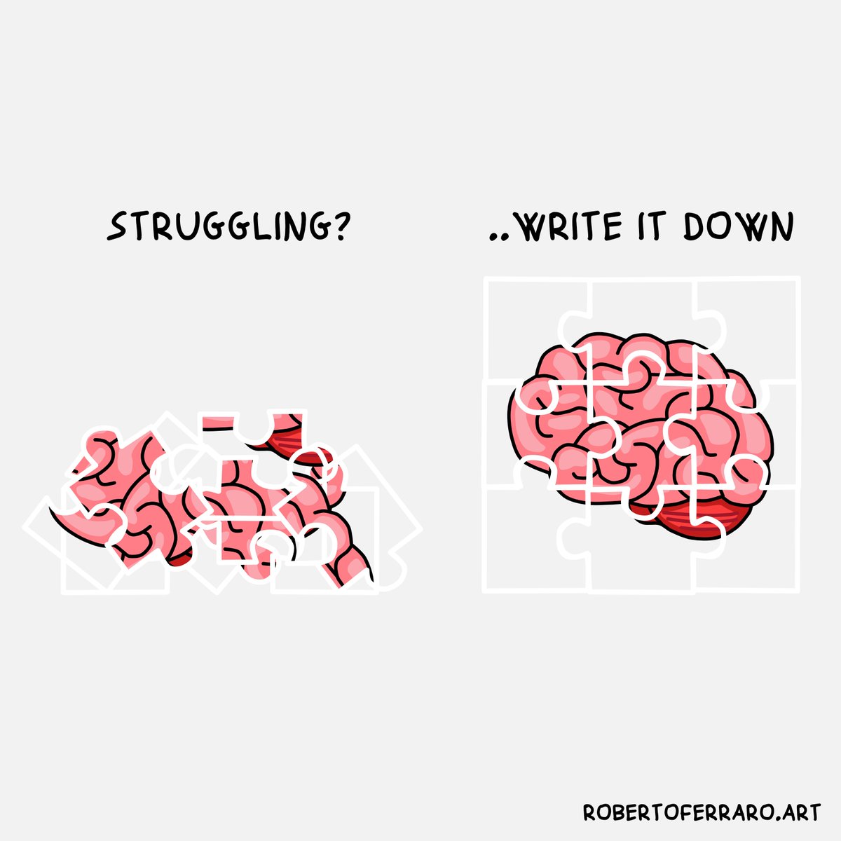 Writing is thinking.