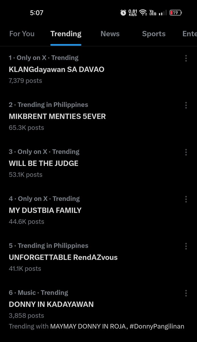 Trending na mga beshy ko! Push pa!!!

MAYMAY DONNY IN ROJA

#MaymayEntrata #DonnyPanglinan #ROJA #MayDon