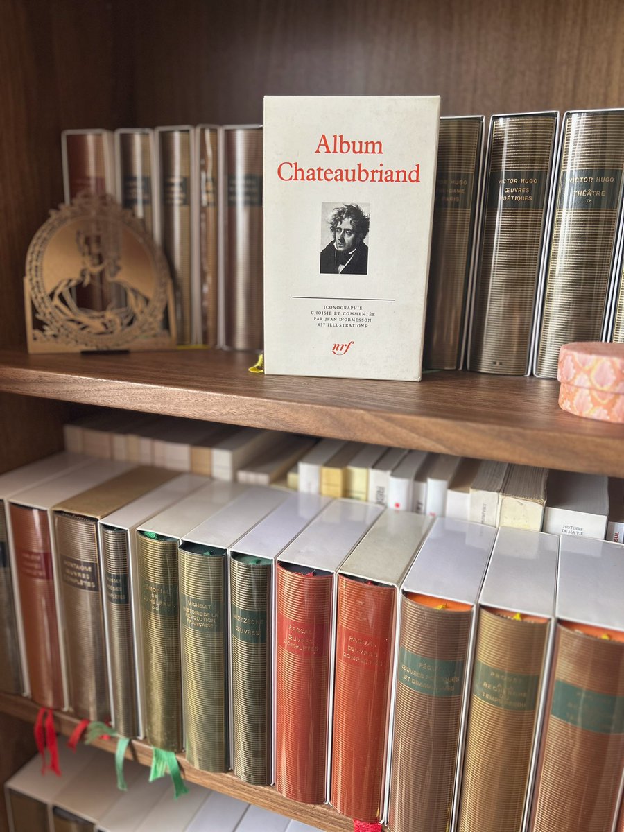 16 août 2025 : début de la collection des albums Pléiade ! 📚 (évidemment on commence avec François-René)