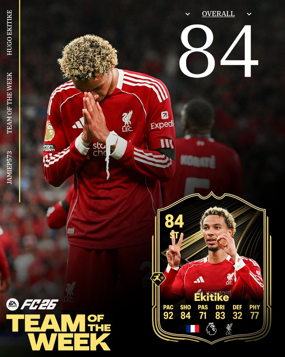 The Premier League is back! ⚽️🏆

If only TOTW 1 started this week! ⬇️

#LFC l #FC26