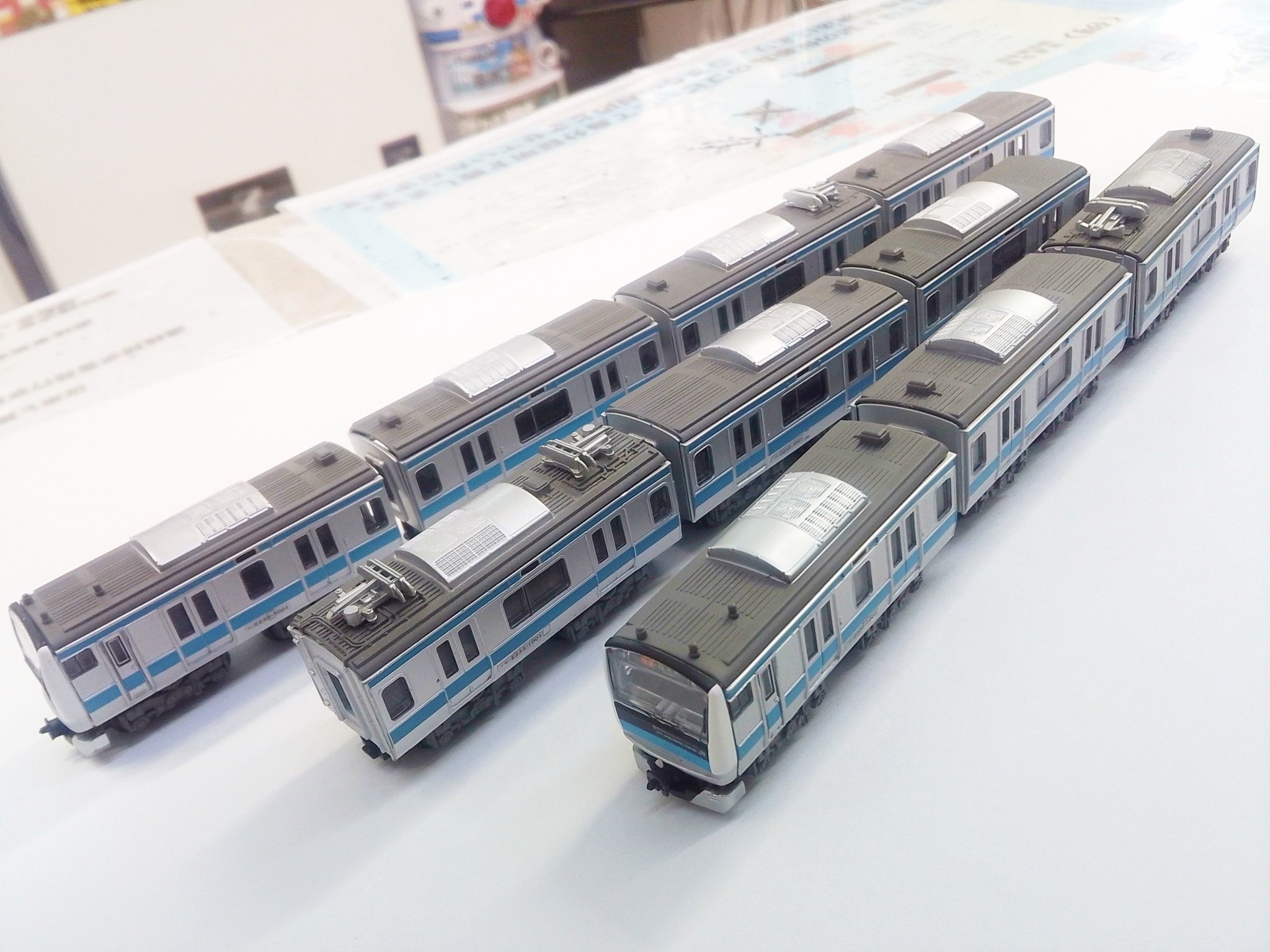 国鉄 車掌1式 セット 最終値下げ T024-1 国鉄 ワム70000貨車 2両セット (JNR WAMU 70000 Type