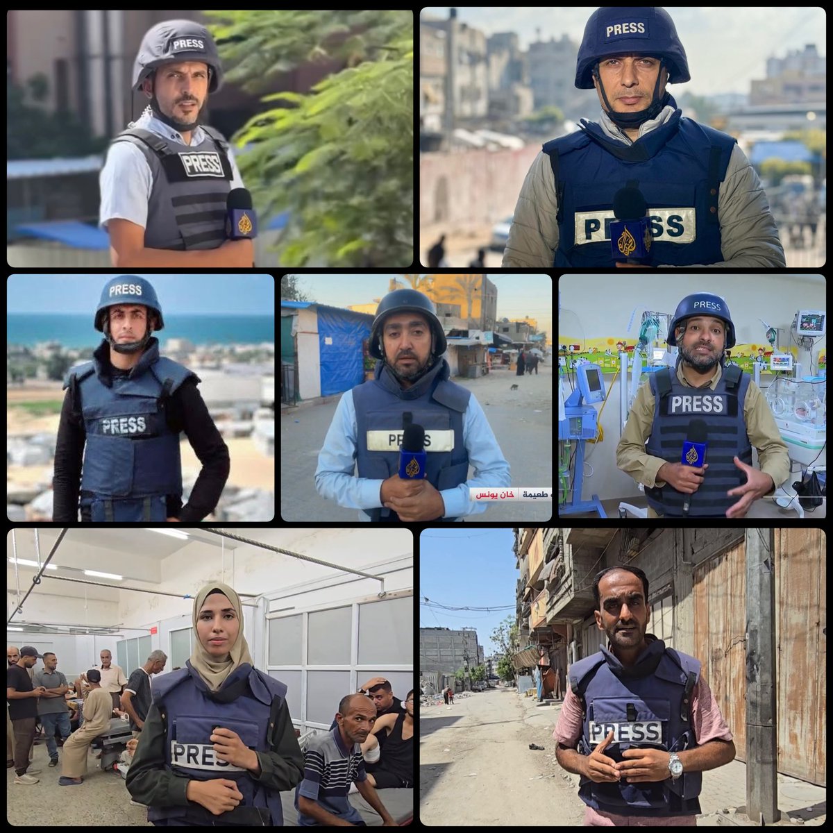 وما زال هؤلاء الأبطال من الأصوات والعيون القليلة التي تنقل وجع غزة وألمها جنبا إلى جنب مع صحفيين وصحفيات أبطال على أرض غزة .. فخرا بهشام زقوت الذي لم يكل ولم يمل وعلى العهد .. بمؤمن الشرافي الذي ما زال يحمل الراية باقتدار وهو الذي فقد ٢٢ شهيدا من عائلته .. فخرا بأشرف أبو عمرة صوت