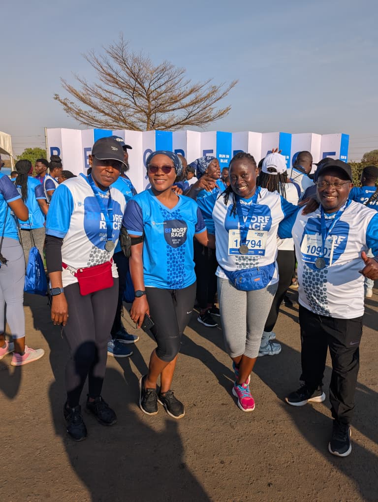 Happy Saturday! 💙
UNICEF staff are out in full force at the Be More Race, turning Lilongwe blue and running 🏃🏾‍♀️🏃🏽‍♂️💫

How are you spending your weekend?

 #ForEveryChild! #UNICEFMalawi #BeMoreRace2025