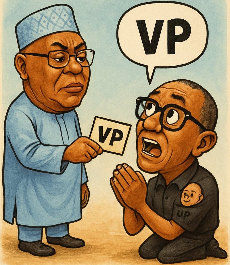 A man who stands for nothing will fall for anything. Peter Gregory Onwubuasi Obi is the perfect example, no principle, no integrity, just political opportunism.