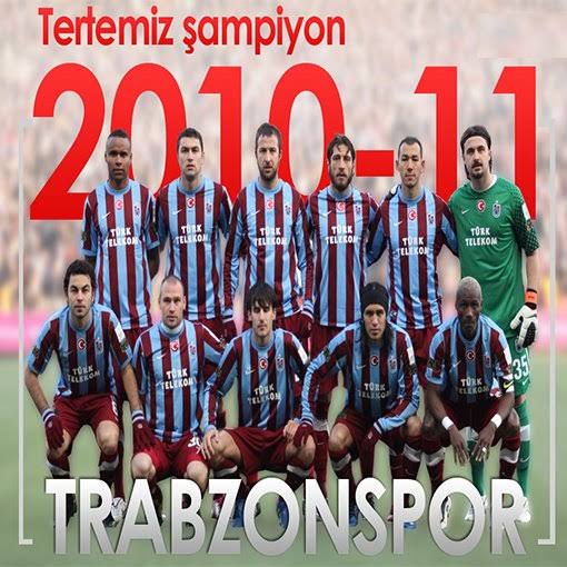 2010 2011 Süper lig şampiyonu #Trabzonspor