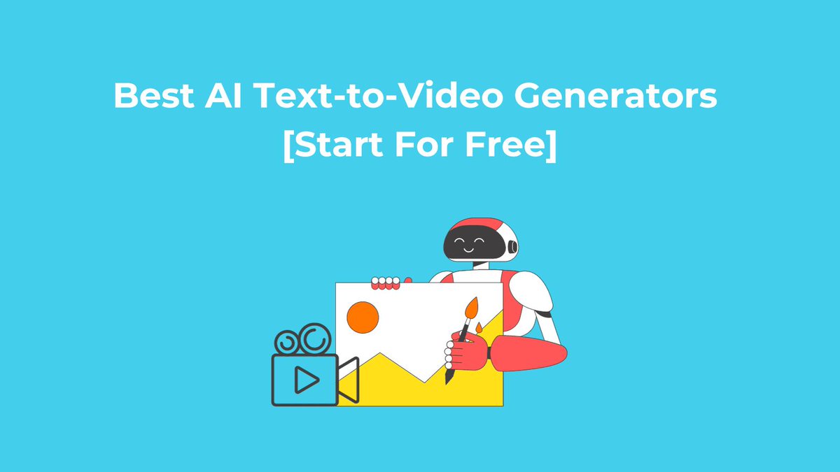 GlobalOwls's tweet image. Best #AI Powered Text-to-Video Generators [Start For Free]

Streamline your Video Creating and Improve your #VideoMarketing with AI-Powered Text-to-Video Generators. Check out the best ones and start for free.

#Video #ArtificialIntelligence #Tech globalowls.com/best-ai-text-t…