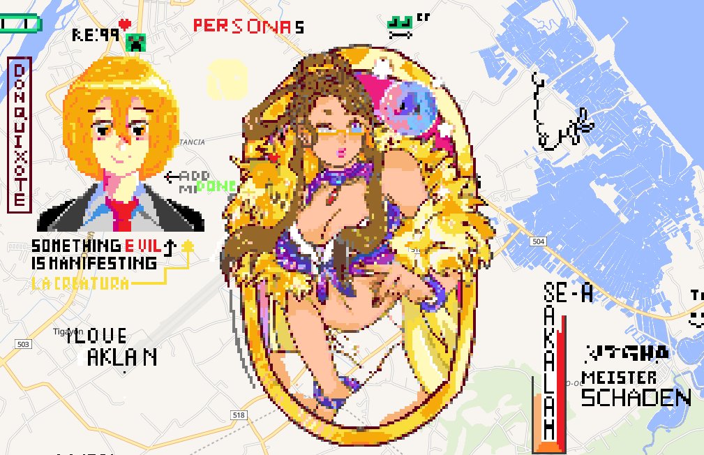 I love my hasban so much <a href="/chadcrosz/">Chad</a>  u w u )/ WPlace drawing of Magic Mire! #adMIREtion