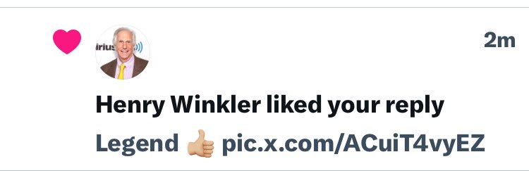 JayAtkins66's tweet photo. When you post a pic of The Fonz calling him a Legend and 
months later you get this!!!!
😁😁😁😁😁
#FanBoyMode https://t.co/hXF8z6UE9E