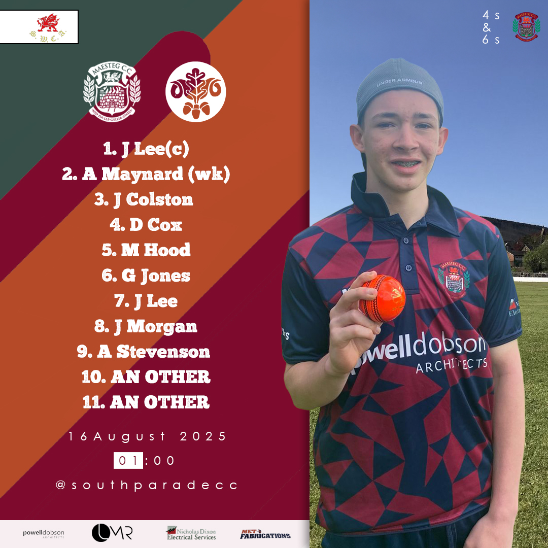 Game day as we look for another positive weekend of results

1XI Welcome Aberdare
2XI travel down to Pontarddulais
3XI are home up south Parade against Llangennech

Club is open from 1 o'clock.