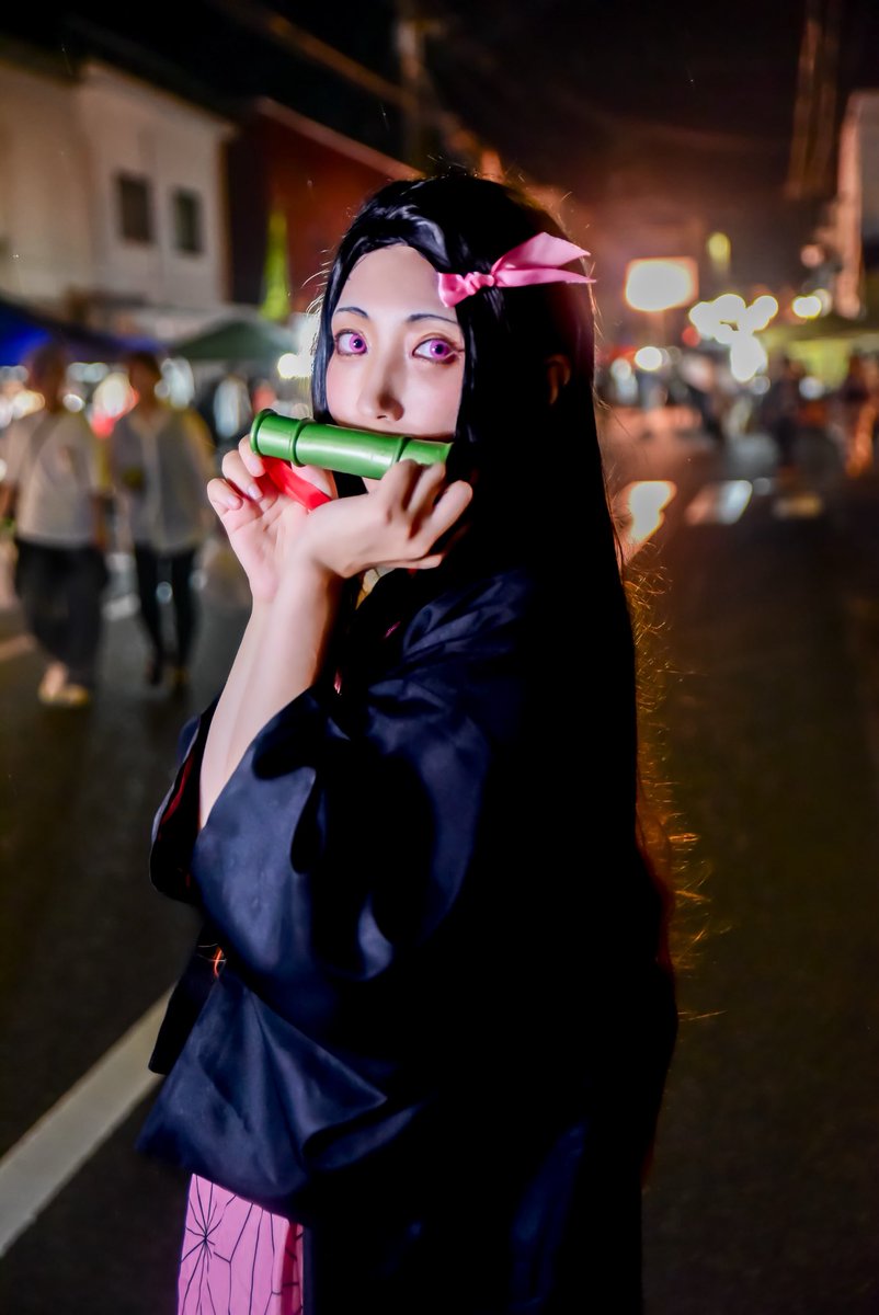 shimocos's tweet photo. ⚠️cosplay #ShimoCos
鬼滅の刃/禰󠄀豆子🎋コスプレ
#トロコス夜市2025
#トロコス夜市
📸▶︎@tah629 様 https://t.co/72QNRrpdFp