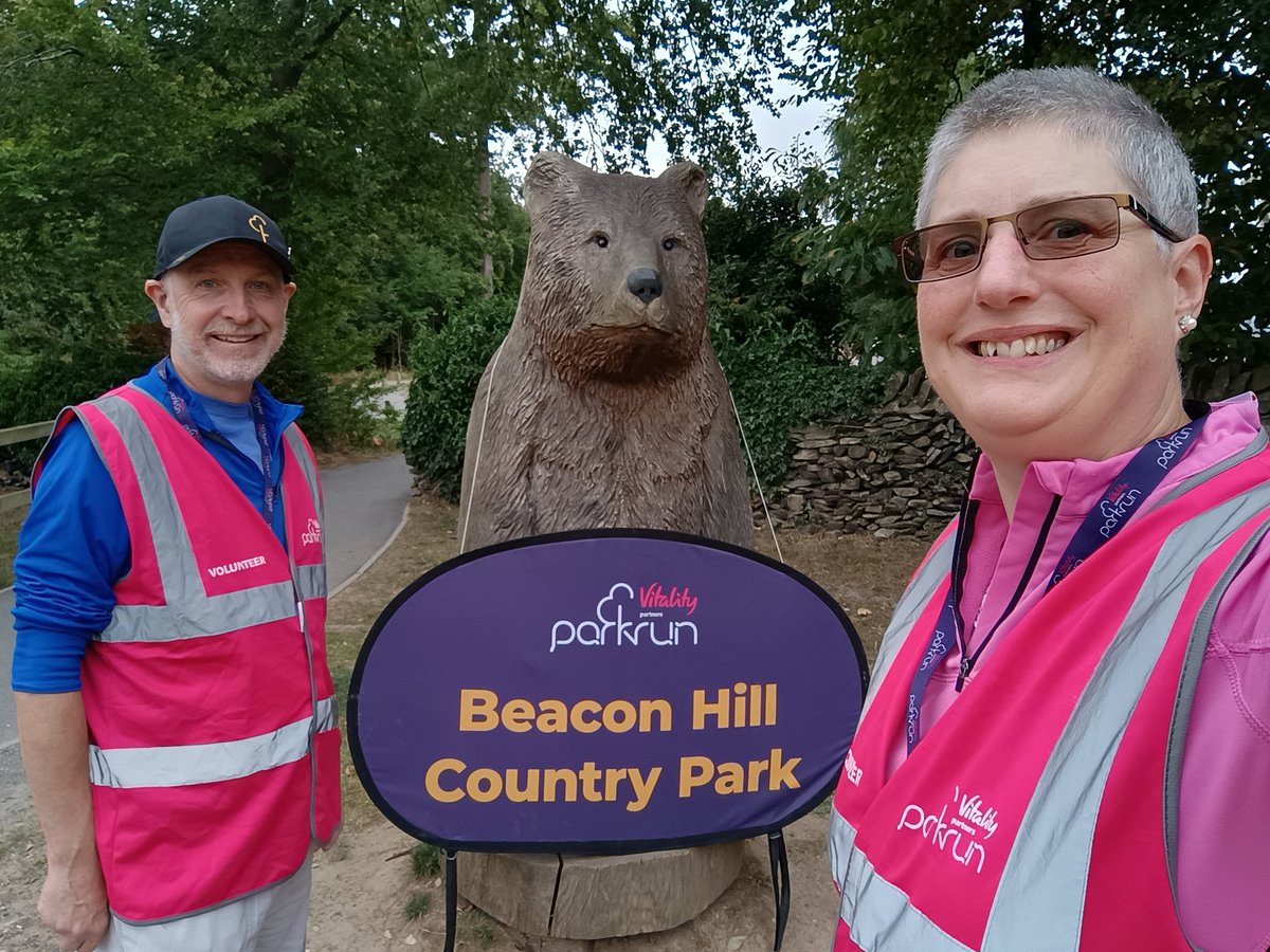 Helen Segebarth (A981194) (@helenterrapin) on Twitter photo Had a lovely return visit to volunteer at Beacon Hill Country Park <a href="/parkrunUK/">parkrun UK</a> with <a href="/johnfkilcoyne/">John Kilcoyne</a> as timekeepers. Great to see everyone enjoying themselves today. Many thanks for making us so welcome again.
#LoveParkrun Had a lovely return visit to volunteer at Beacon Hill Country Park <a href="/parkrunUK/">parkrun UK</a> with <a href="/johnfkilcoyne/">John Kilcoyne</a> as timekeepers. Great to see everyone enjoying themselves today. Many thanks for making us so welcome again.
#LoveParkrun