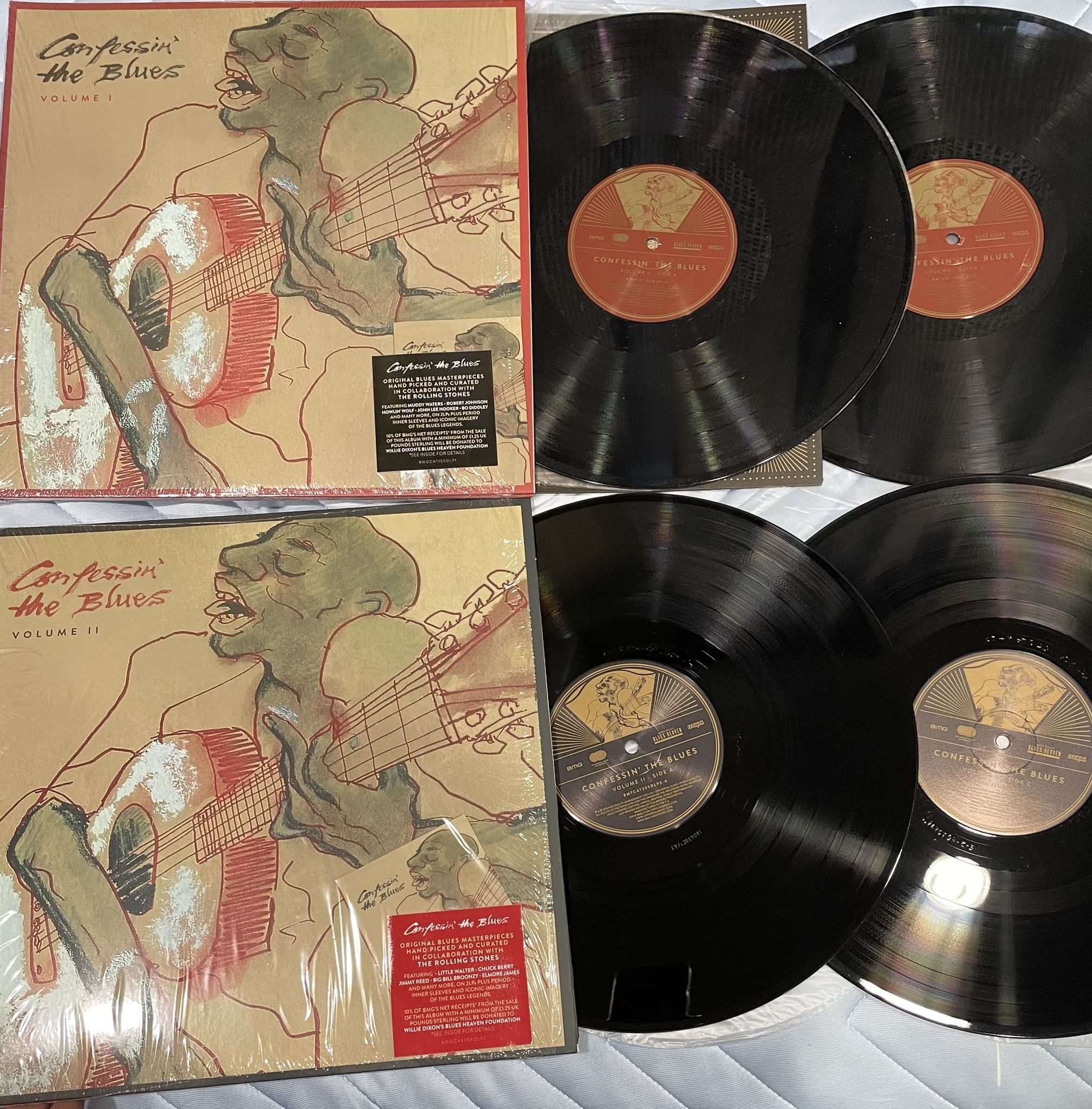 Confessin'The Blues 　5枚組レコード新品未使用 Amazon.co.jp: CONFESSIN' THE BLUES [2CD DIGIPAK]: ミュージック