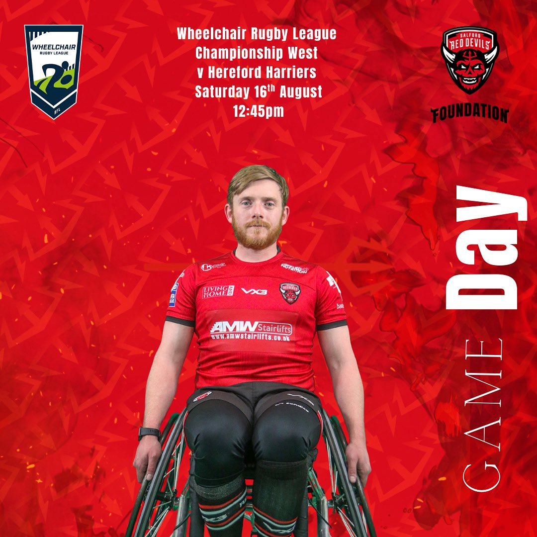 SRD Foundation (@srdfoundation) on Twitter photo It’s Game Day for our Wheelchair Team. They are in action against <a href="/HerefordHarrie1/">Hereford Harriers Wheelchair Rugby Club</a> at Leominster Leisure Centre today.
Good luck to the team! 👹 It’s Game Day for our Wheelchair Team. They are in action against <a href="/HerefordHarrie1/">Hereford Harriers Wheelchair Rugby Club</a> at Leominster Leisure Centre today.
Good luck to the team! 👹