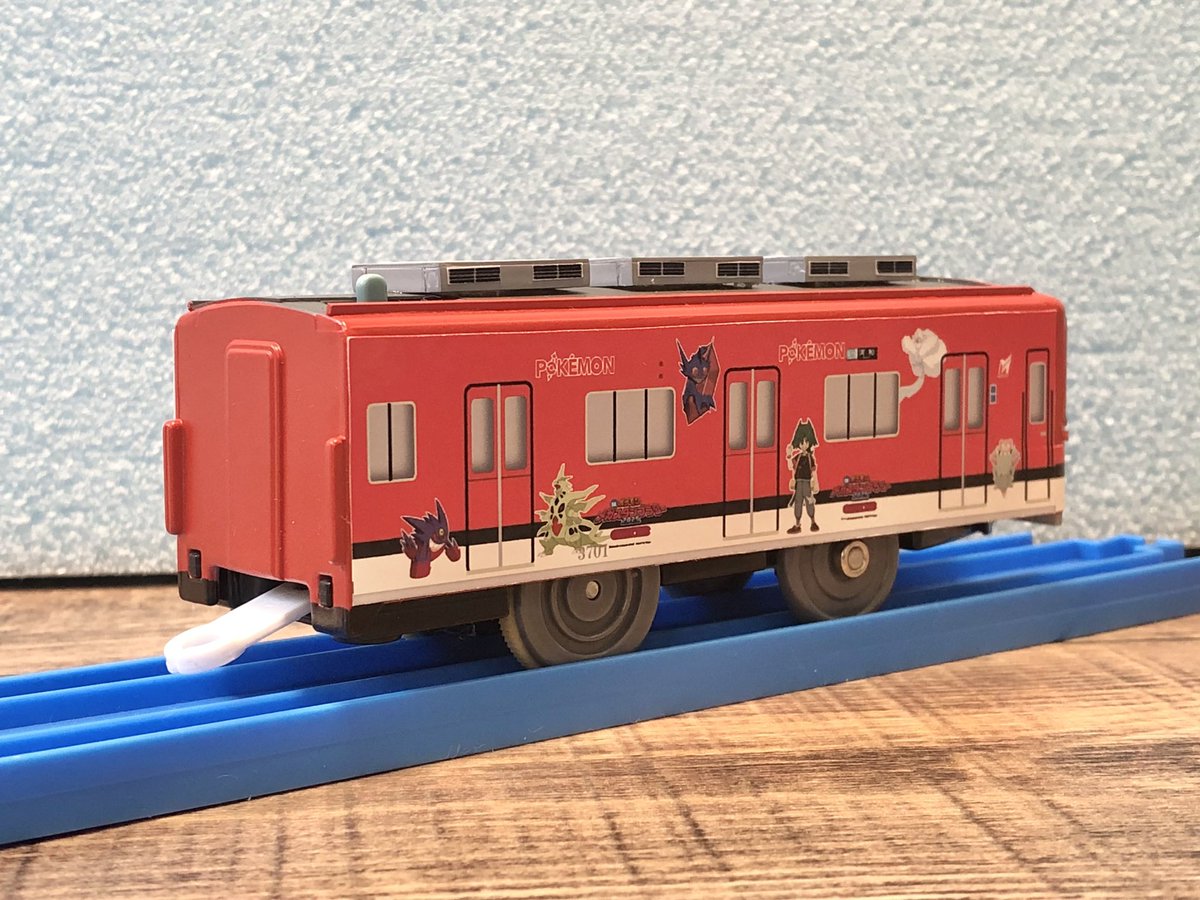 新作]名鉄3700系 3701F 『ポケモンメガスタンプラリー2025 ラッピング