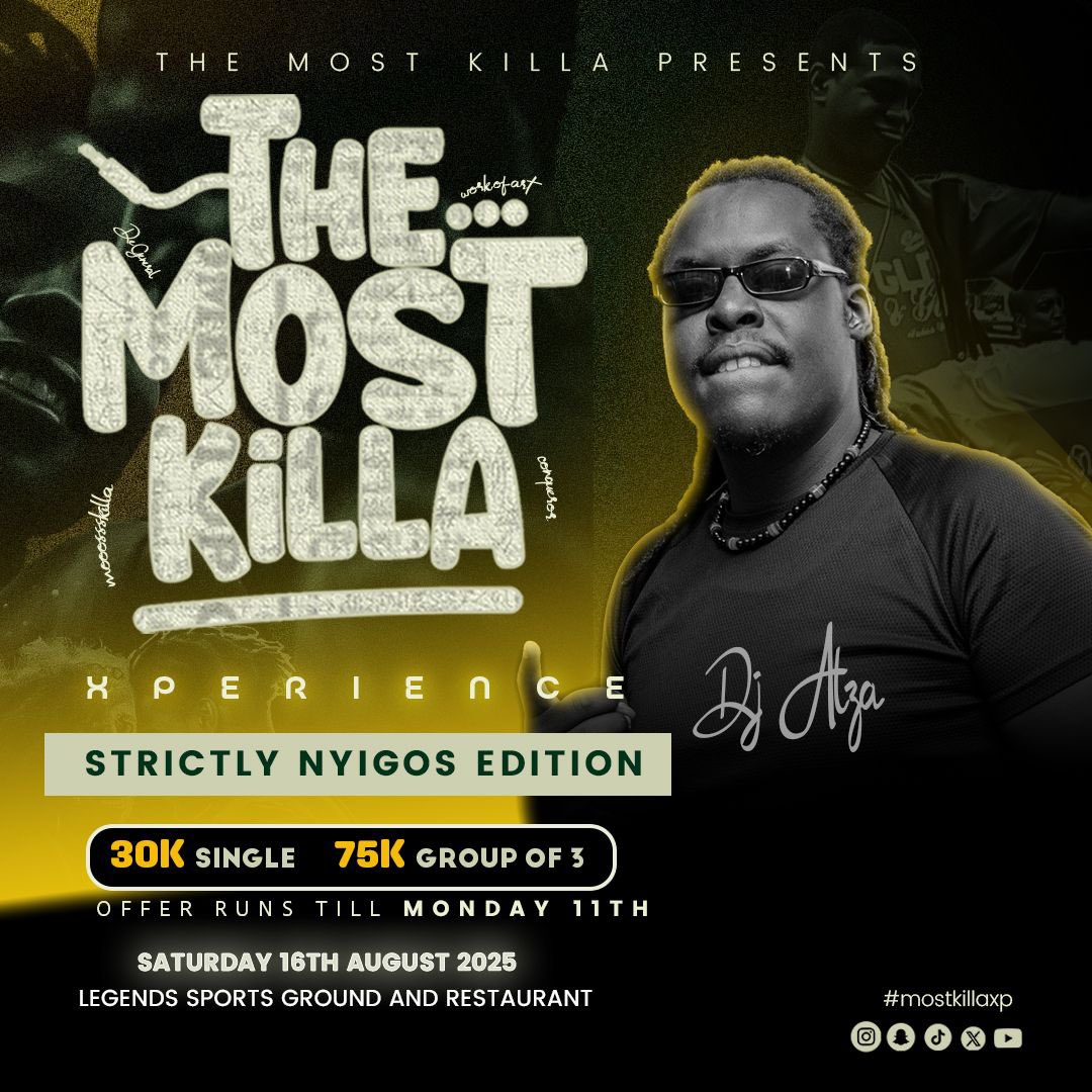 Today manz like <a href="/deejay_alza/">DJ Alza</a> is serving us dope vibes and it's Nyogoz all the way. Let's link up in the evening at Legends grounds.