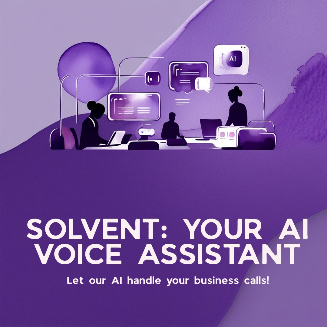 Solvent_Solver's tweet image. Let our AI Voice Agent handle your business calls 24/7 — never miss a lead, never miss an opportunity!