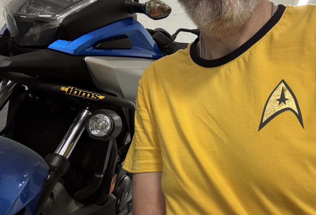 Al comando dell'Enterprise 😄