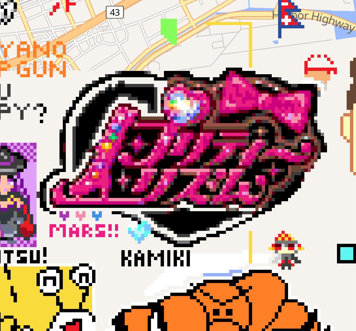 wplace見てたらまさかのプリリズあってびっくりした！