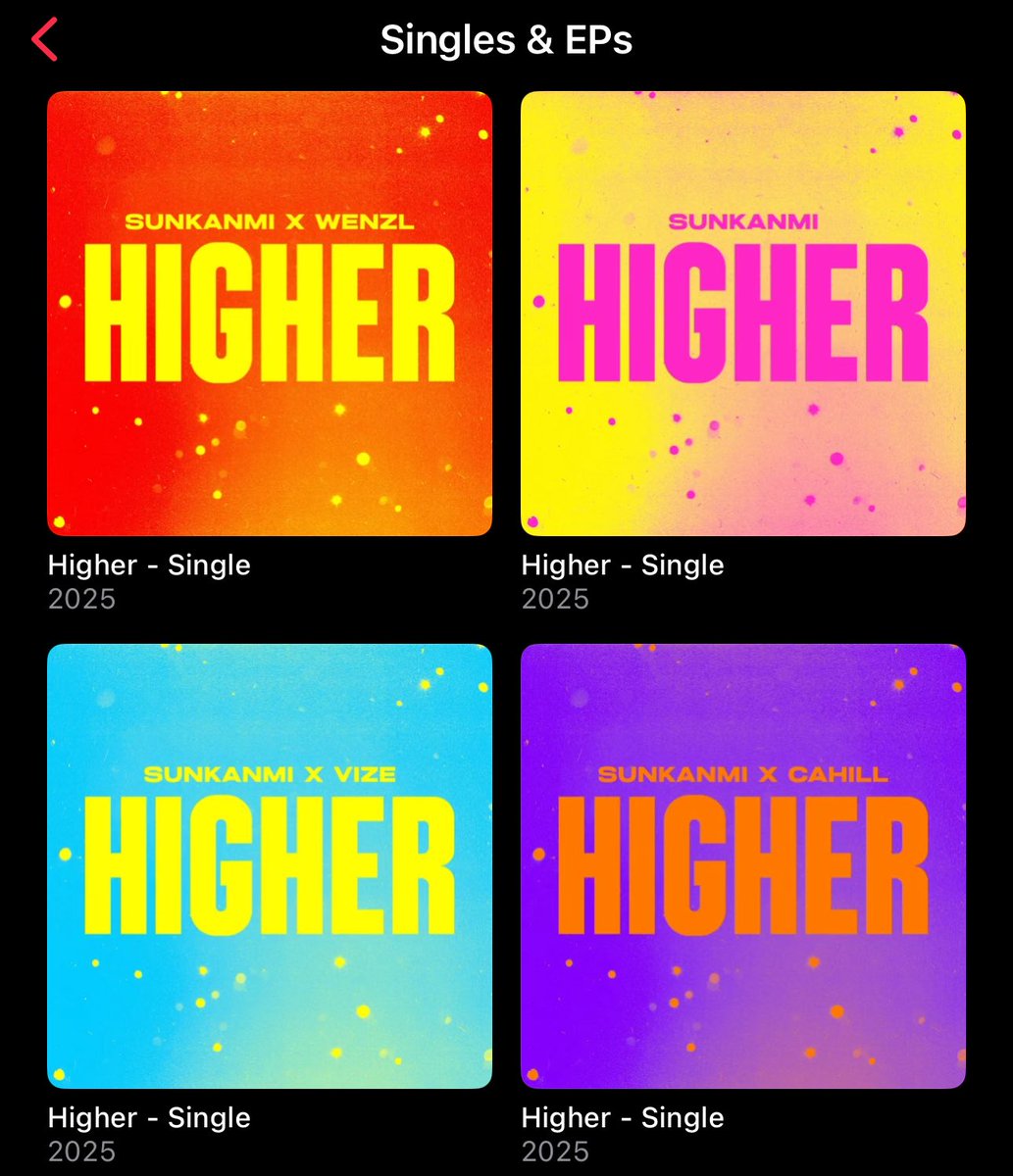 🆕 <a href="/sunkanmimusic/">SUNKANMI</a> drops the International Remixes of her hit single “Higher” 🌍✨

Featuring:
🔊 WENZL
🔊 VIZE
🔊 CAHILL

Pure EDM vibes from 🇳🇬 to the world! 🙌🏽🔥