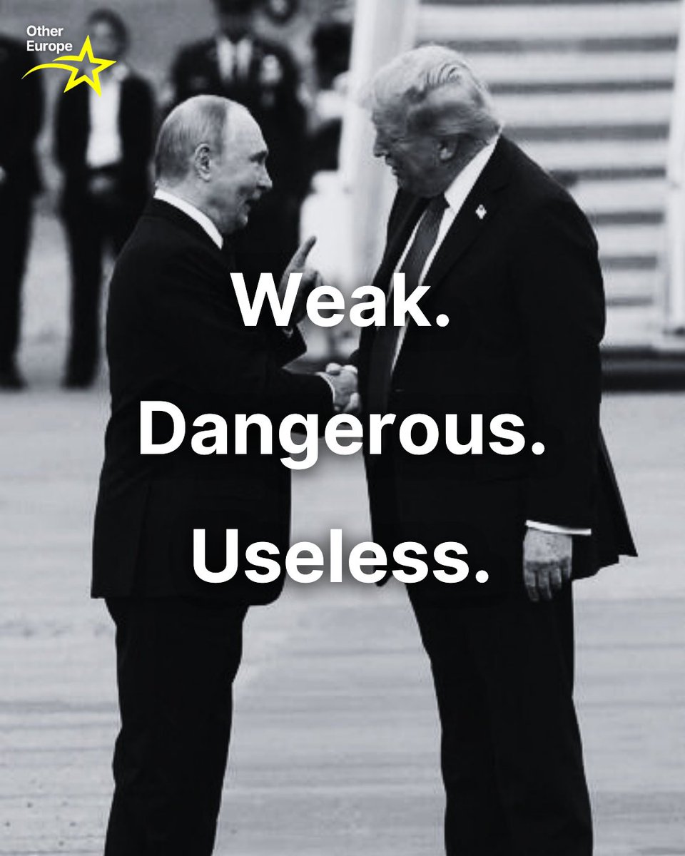 Without Ukraine and Europe, there can be no peace agreement. 🇪🇺🇺🇦

Share this message if you agree!